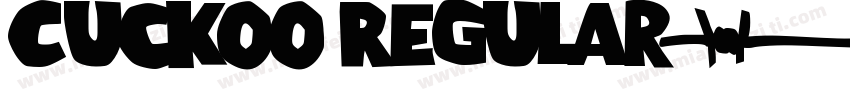 Cuckoo Regular字体转换
